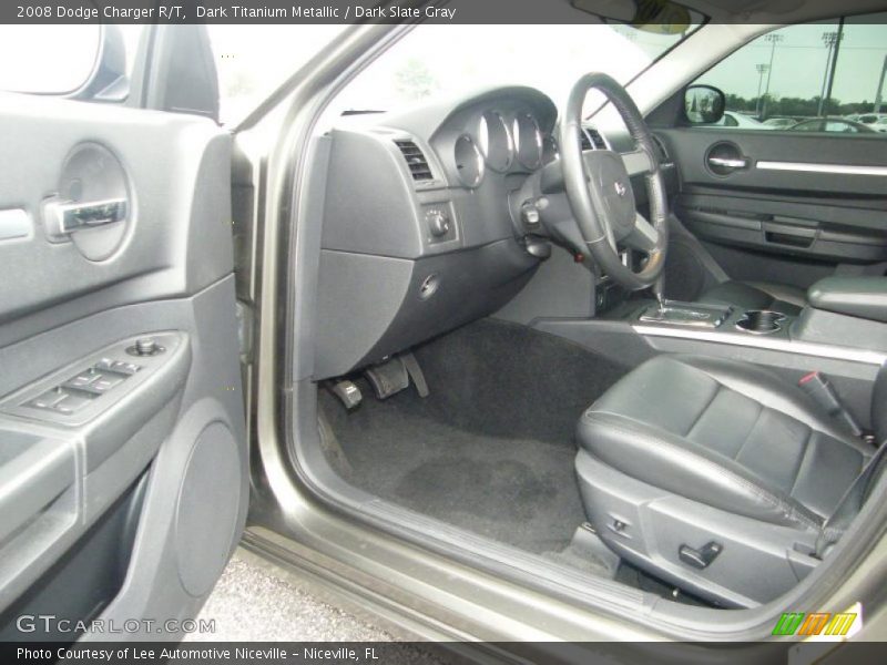 Dark Titanium Metallic / Dark Slate Gray 2008 Dodge Charger R/T