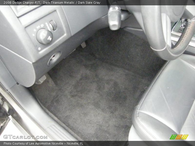 Dark Titanium Metallic / Dark Slate Gray 2008 Dodge Charger R/T