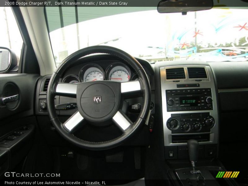 Dark Titanium Metallic / Dark Slate Gray 2008 Dodge Charger R/T