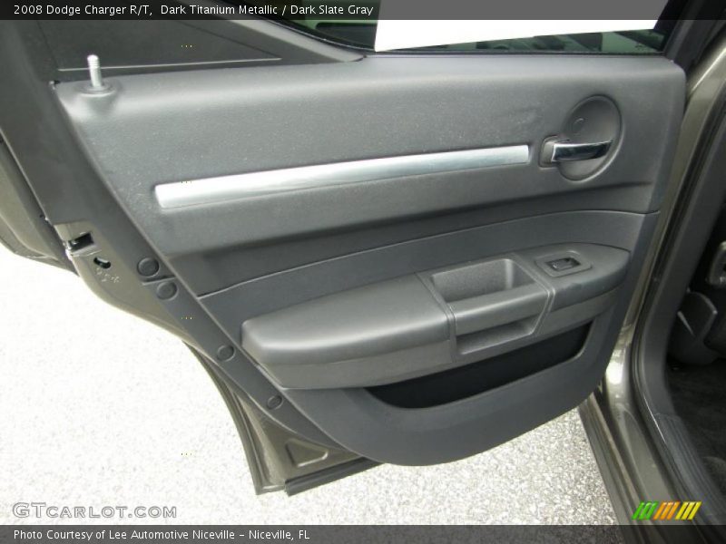Dark Titanium Metallic / Dark Slate Gray 2008 Dodge Charger R/T
