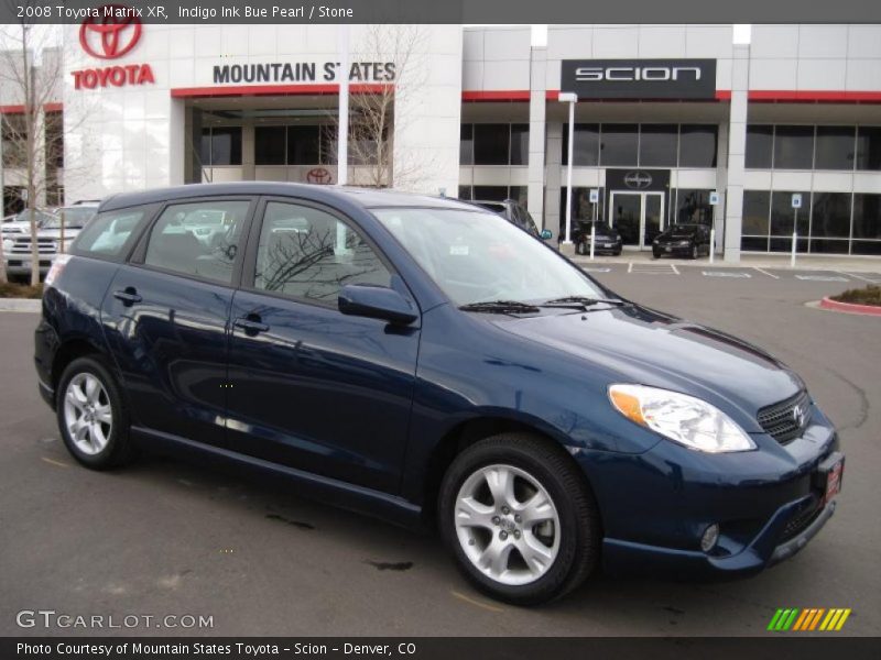 Indigo Ink Bue Pearl / Stone 2008 Toyota Matrix XR