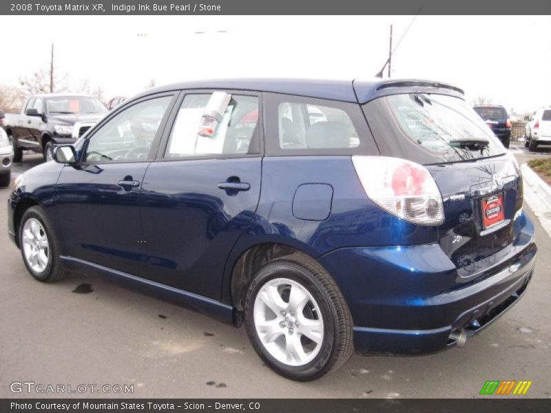 Indigo Ink Bue Pearl / Stone 2008 Toyota Matrix XR