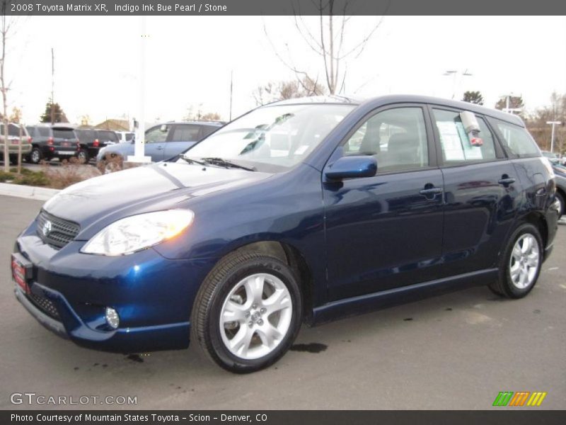 Indigo Ink Bue Pearl / Stone 2008 Toyota Matrix XR