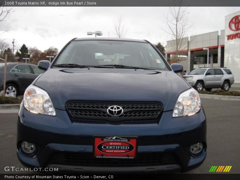Indigo Ink Bue Pearl / Stone 2008 Toyota Matrix XR