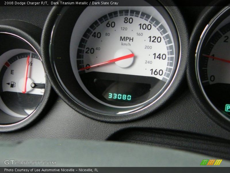 Dark Titanium Metallic / Dark Slate Gray 2008 Dodge Charger R/T