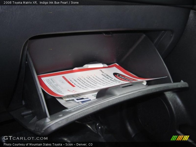 Indigo Ink Bue Pearl / Stone 2008 Toyota Matrix XR