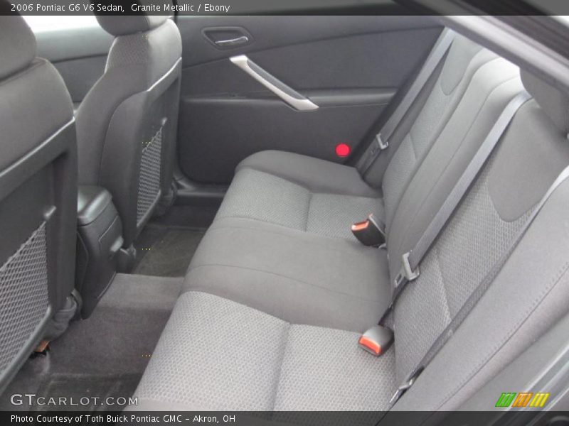 Granite Metallic / Ebony 2006 Pontiac G6 V6 Sedan