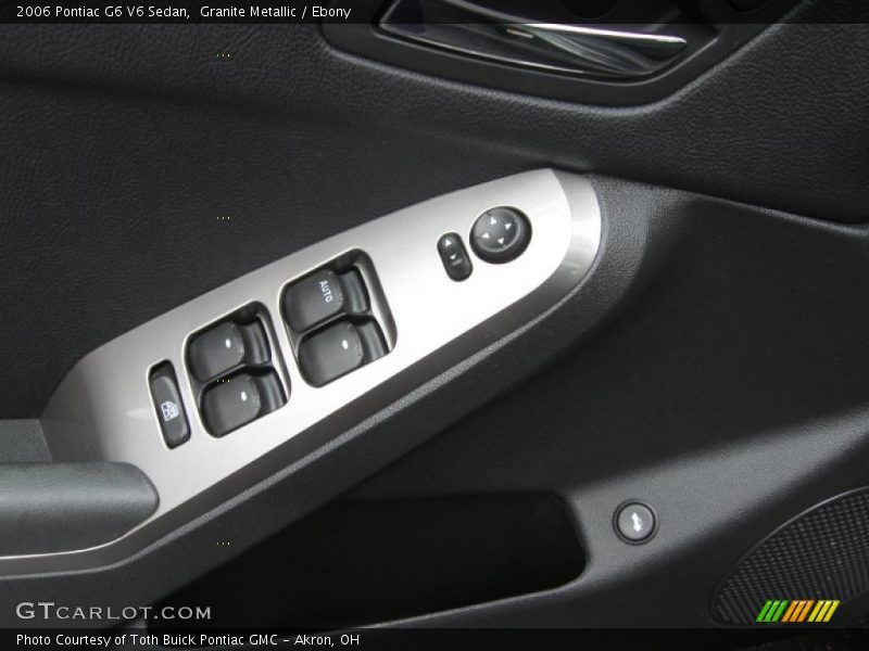 Granite Metallic / Ebony 2006 Pontiac G6 V6 Sedan