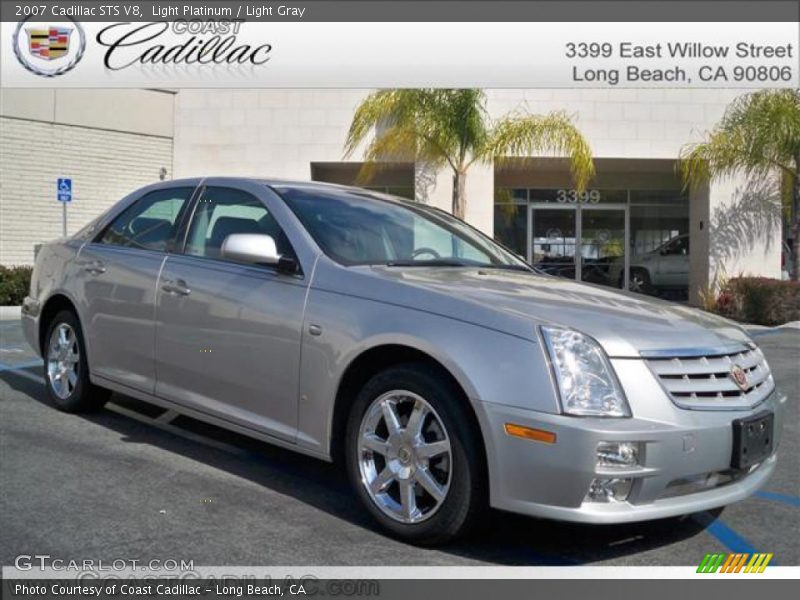 Light Platinum / Light Gray 2007 Cadillac STS V8