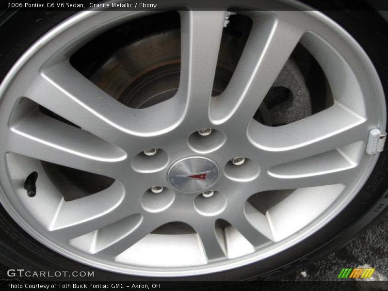 Granite Metallic / Ebony 2006 Pontiac G6 V6 Sedan