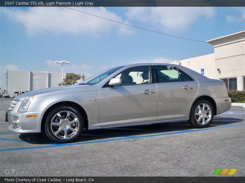 Light Platinum / Light Gray 2007 Cadillac STS V8