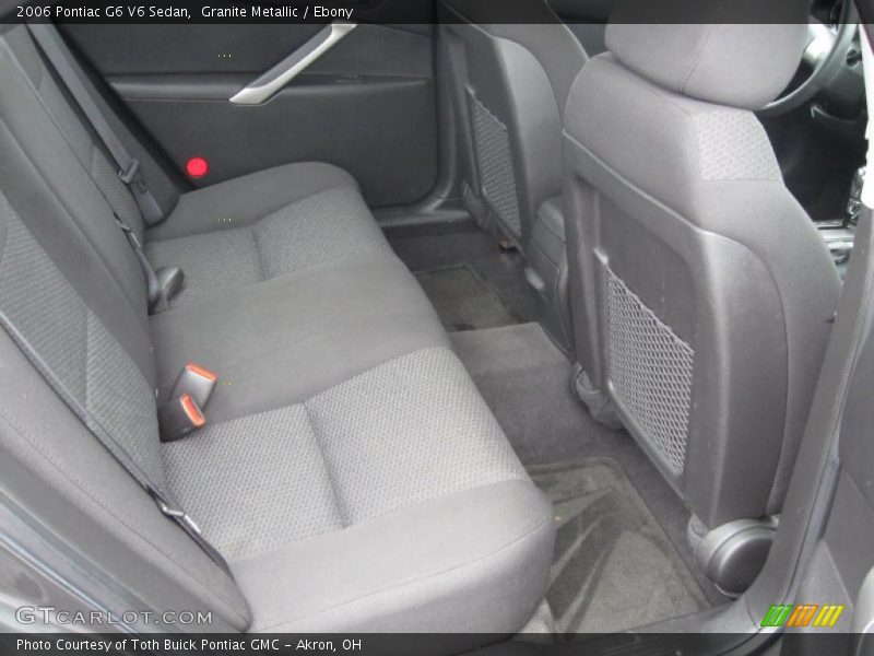 Granite Metallic / Ebony 2006 Pontiac G6 V6 Sedan