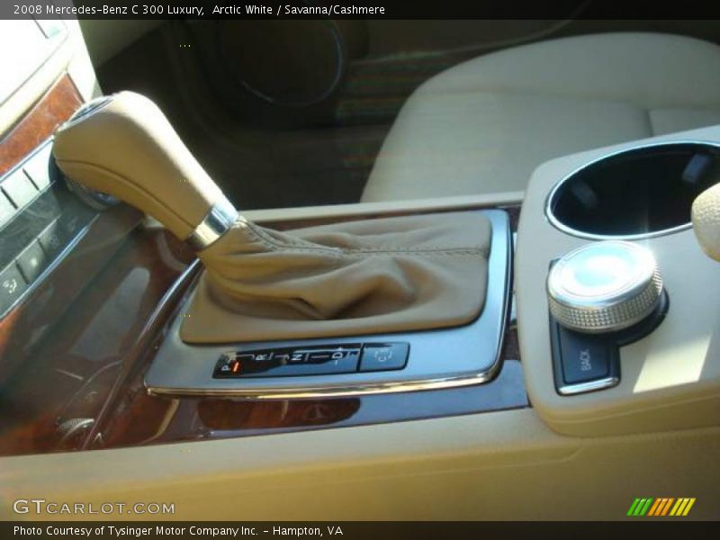 Arctic White / Savanna/Cashmere 2008 Mercedes-Benz C 300 Luxury