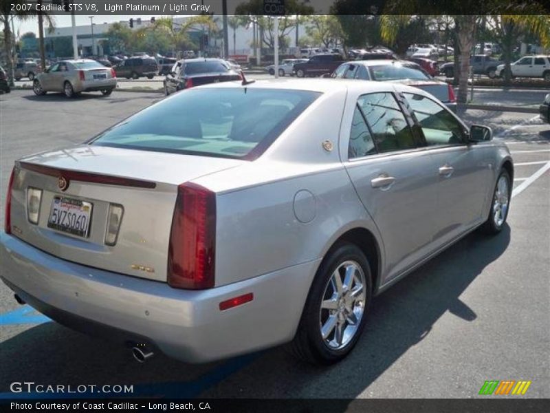 Light Platinum / Light Gray 2007 Cadillac STS V8