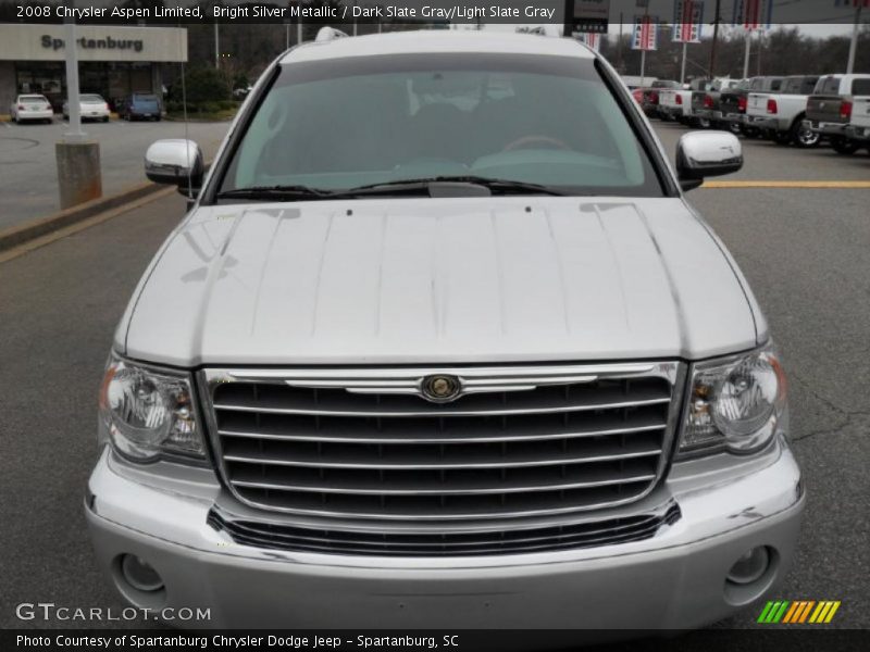 Bright Silver Metallic / Dark Slate Gray/Light Slate Gray 2008 Chrysler Aspen Limited