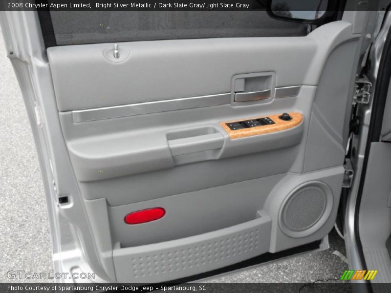 Bright Silver Metallic / Dark Slate Gray/Light Slate Gray 2008 Chrysler Aspen Limited