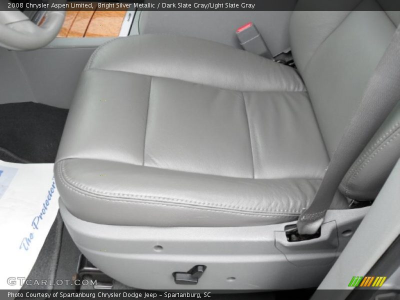 Bright Silver Metallic / Dark Slate Gray/Light Slate Gray 2008 Chrysler Aspen Limited