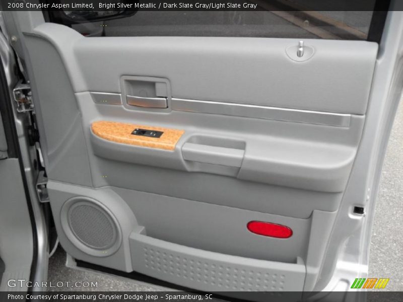 Bright Silver Metallic / Dark Slate Gray/Light Slate Gray 2008 Chrysler Aspen Limited