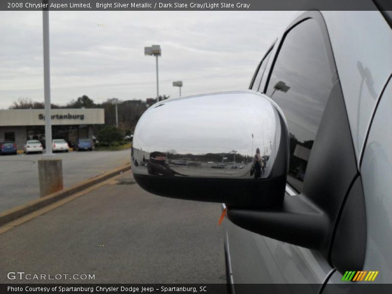 Bright Silver Metallic / Dark Slate Gray/Light Slate Gray 2008 Chrysler Aspen Limited