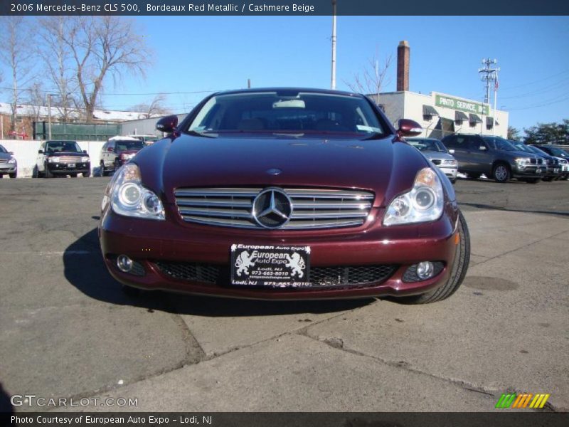Bordeaux Red Metallic / Cashmere Beige 2006 Mercedes-Benz CLS 500