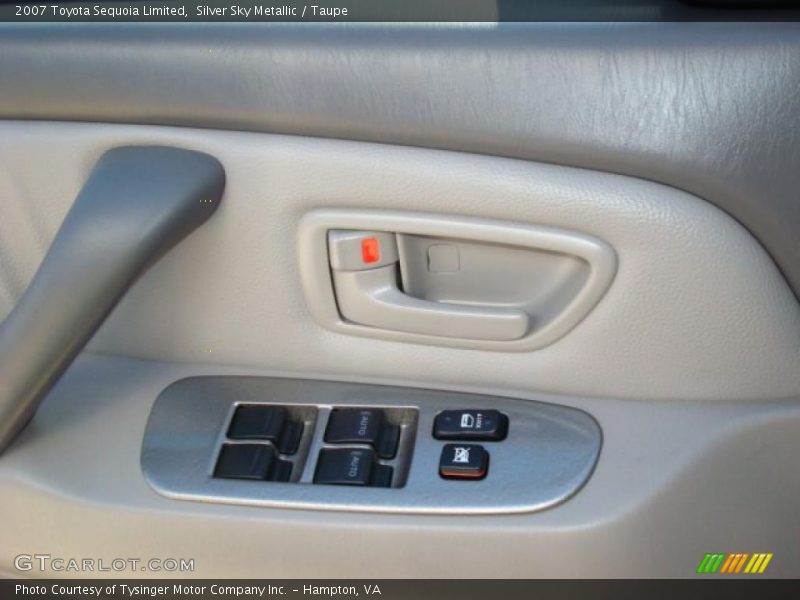Silver Sky Metallic / Taupe 2007 Toyota Sequoia Limited