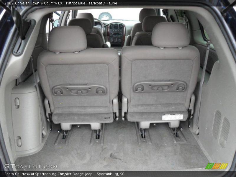 Patriot Blue Pearlcoat / Taupe 2002 Chrysler Town & Country EX