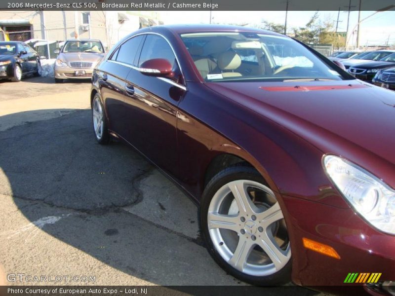 Bordeaux Red Metallic / Cashmere Beige 2006 Mercedes-Benz CLS 500