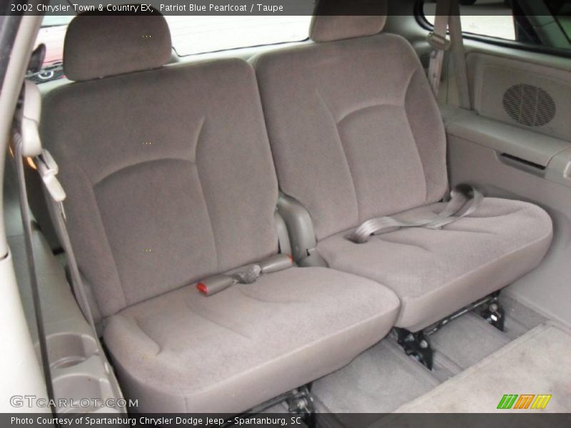 Patriot Blue Pearlcoat / Taupe 2002 Chrysler Town & Country EX