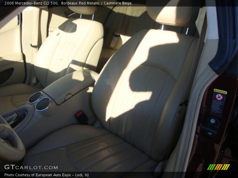 Bordeaux Red Metallic / Cashmere Beige 2006 Mercedes-Benz CLS 500