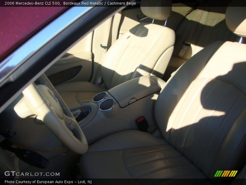 Bordeaux Red Metallic / Cashmere Beige 2006 Mercedes-Benz CLS 500