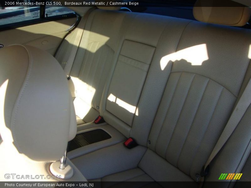 Bordeaux Red Metallic / Cashmere Beige 2006 Mercedes-Benz CLS 500