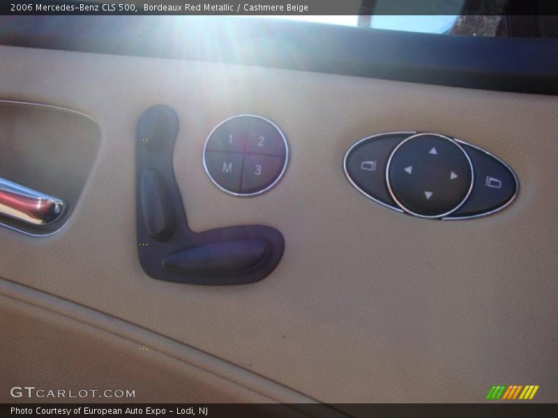 Bordeaux Red Metallic / Cashmere Beige 2006 Mercedes-Benz CLS 500