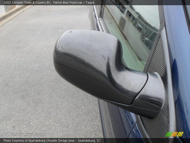 Patriot Blue Pearlcoat / Taupe 2002 Chrysler Town & Country EX