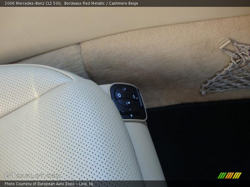 Bordeaux Red Metallic / Cashmere Beige 2006 Mercedes-Benz CLS 500
