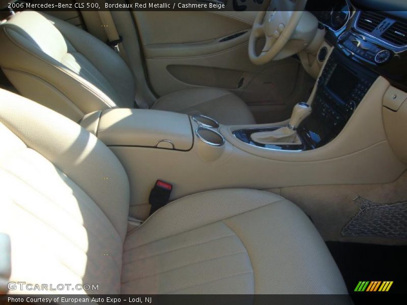 Bordeaux Red Metallic / Cashmere Beige 2006 Mercedes-Benz CLS 500