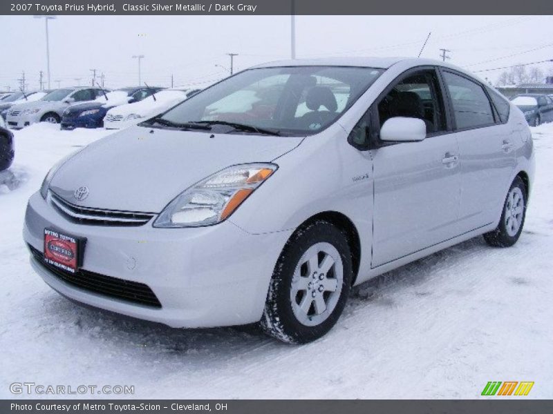 Classic Silver Metallic / Dark Gray 2007 Toyota Prius Hybrid