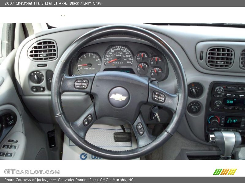 Black / Light Gray 2007 Chevrolet TrailBlazer LT 4x4