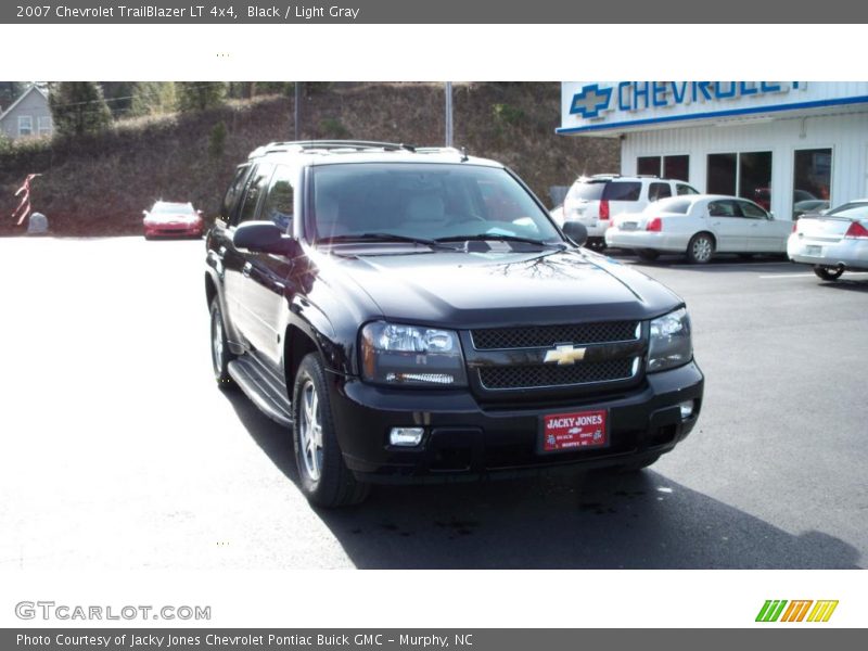 Black / Light Gray 2007 Chevrolet TrailBlazer LT 4x4