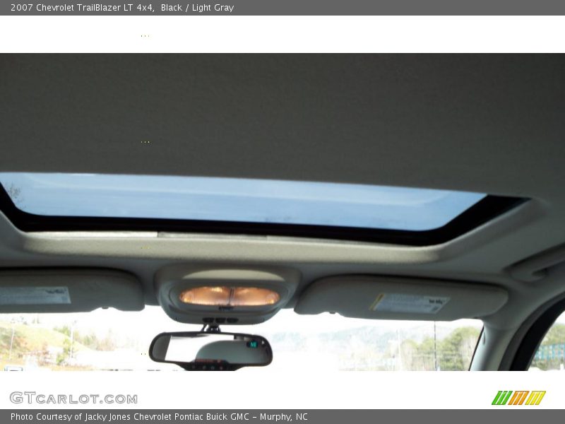 Black / Light Gray 2007 Chevrolet TrailBlazer LT 4x4