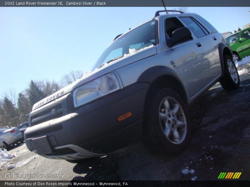Zambezi Silver / Black 2002 Land Rover Freelander SE