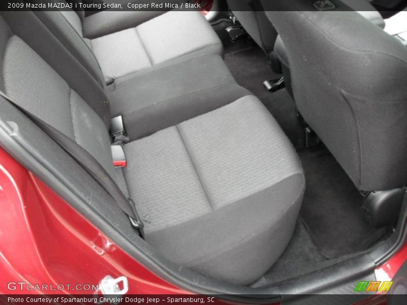 Copper Red Mica / Black 2009 Mazda MAZDA3 i Touring Sedan