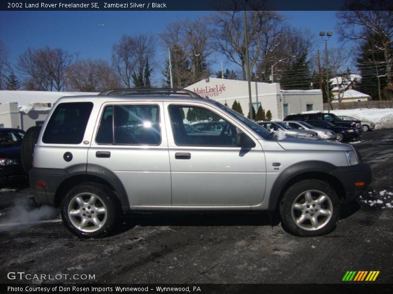 Zambezi Silver / Black 2002 Land Rover Freelander SE