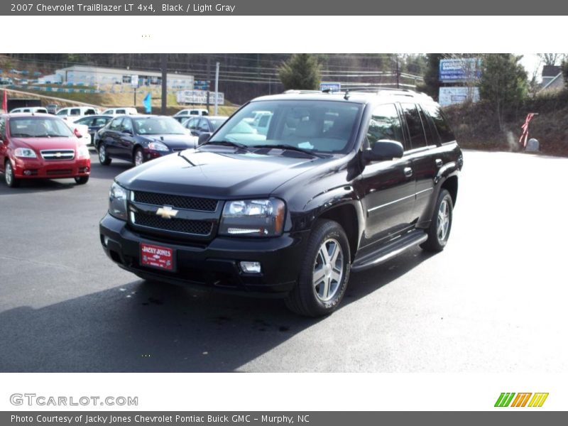 Black / Light Gray 2007 Chevrolet TrailBlazer LT 4x4