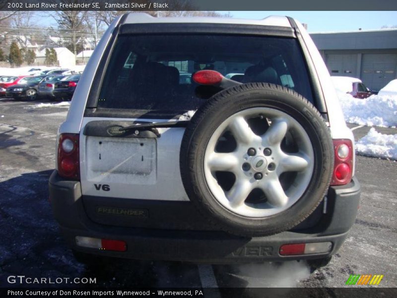 Zambezi Silver / Black 2002 Land Rover Freelander SE