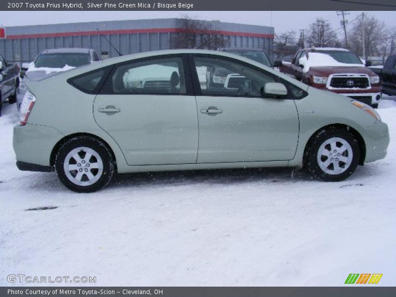 Silver Pine Green Mica / Bisque Beige 2007 Toyota Prius Hybrid
