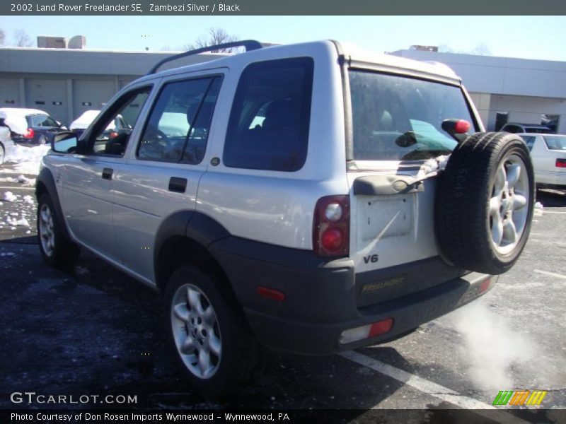Zambezi Silver / Black 2002 Land Rover Freelander SE