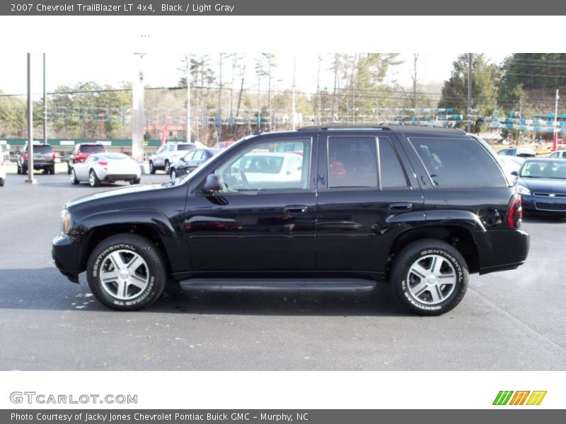 Black / Light Gray 2007 Chevrolet TrailBlazer LT 4x4