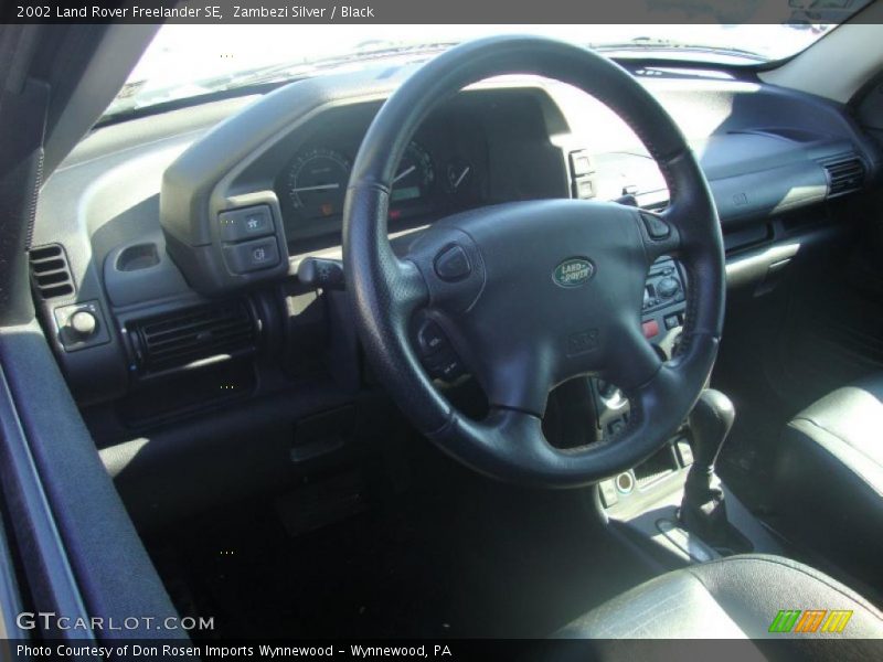 Zambezi Silver / Black 2002 Land Rover Freelander SE