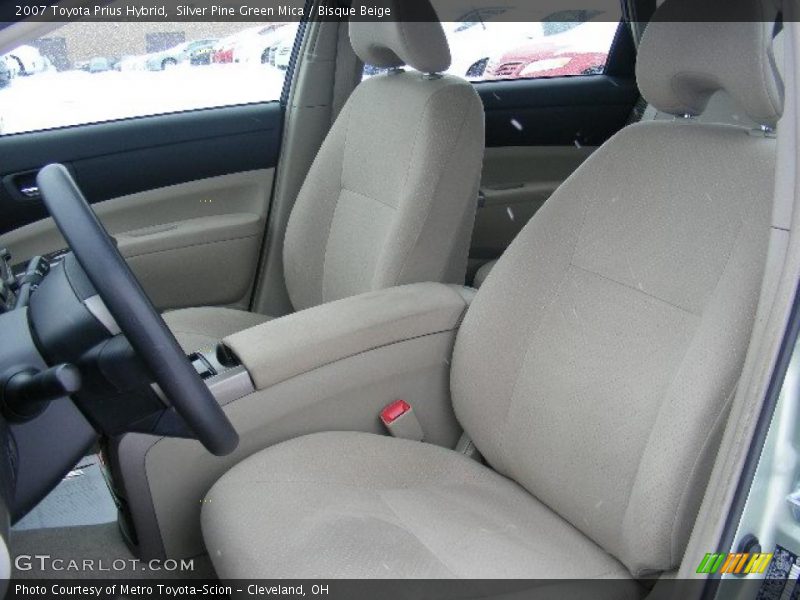 Silver Pine Green Mica / Bisque Beige 2007 Toyota Prius Hybrid