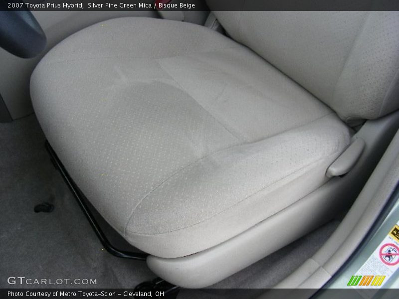 Silver Pine Green Mica / Bisque Beige 2007 Toyota Prius Hybrid